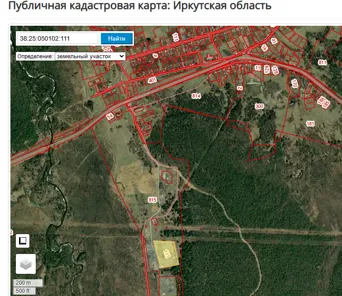Аренда, земельный участок 20 604 кв.м, производственное, п. Быстринское, КН 38:25:050102:111