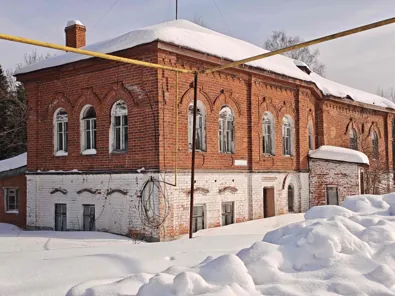 Продажа, здание 405 кв.м с земельным участком, д. Булавино, КН 37:07:030109:34