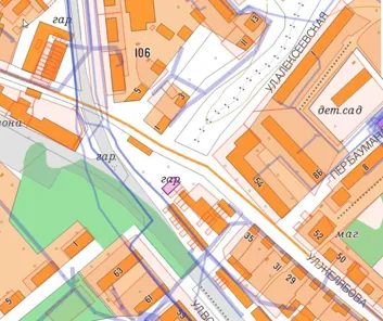 Аренда, земельный участок 191 кв.м, Объекты дорожного сервиса, г. Кинешма, КН 37:25:010325:337
