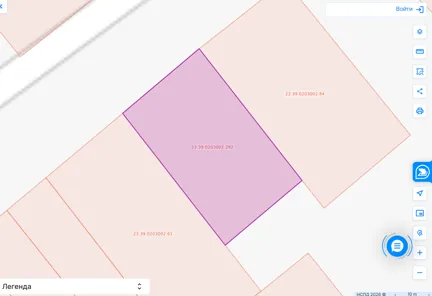 Продажа, земельный участок 1 500 кв.м, ИЖС, п. Первомайское, КН 23:39:0203002:292