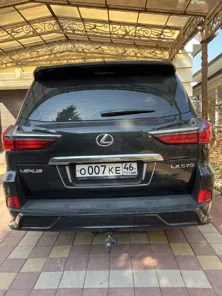 Продажа, Легковой автомобиль Lexus, модель LX570, 2020 года выпуска, цвет - черный, государственный…