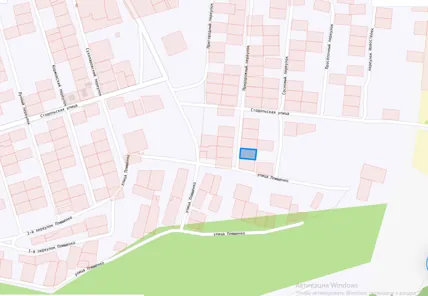 Продажа, земельный участок 981 кв.м, Жилая застройка, г. Клинцы, КН 32:30:0021109:424