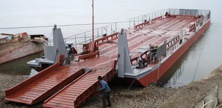 Аренда, баржа – площадка СПА с устройством (80 тонн), реестровый номер 0007786