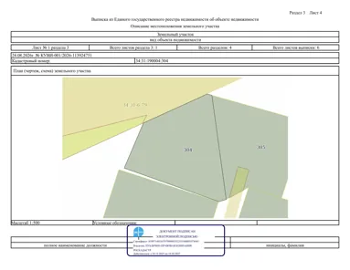 Аренда, земельный участок 1 100 кв.м, рекреация, п. Ольшанское, КН 34:31:190004:304