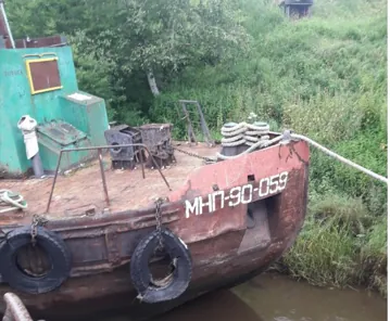 Морское судно  "МНП-90-059"