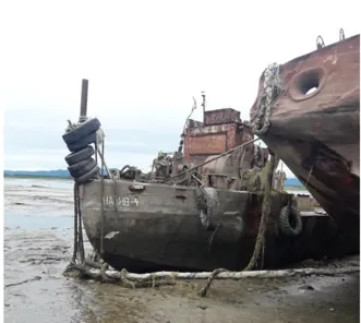 Морское судно  "Налив-4"