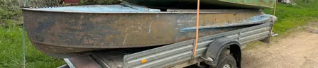 Продажа, Моторная лодка "Казанка" с двумя веслами