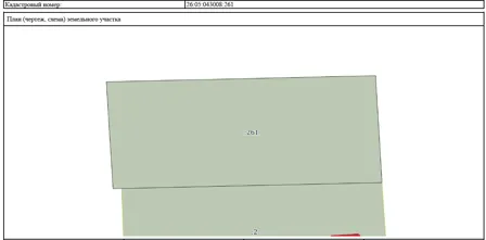Продажа, земельный участок 1 402 кв.м, ЛПХ, с. Донское, КН 26:05:043008:261