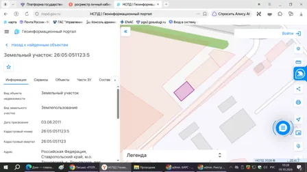 Аренда, земельный участок 600 кв.м, Объекты дорожного сервиса, с. Труновское, КН 26:05:051123:5