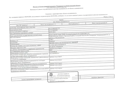 Продажа, объект незавершённого строительства 1 738,3 кв.м, Городецкий р-н, КН 52:15:0050202:371