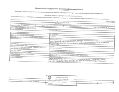 Продажа, земельный участок 450 000 кв.м, с/х, д. Подлесово, КН 52:26:0110023:217