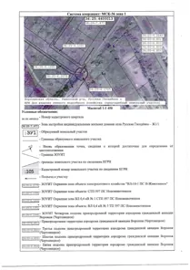 Продажа, земельный участок 1 706 кв.м, ЛПХ, с. Русская Гвоздёвка, КН 36:25:4600013:582