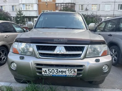 Продажа, АМТС Mitsubishi pajero 3.2 DID LWB, г.в.2005, г/н А503ММ159, VIN JMBLYV78W6J000331, соб-к…