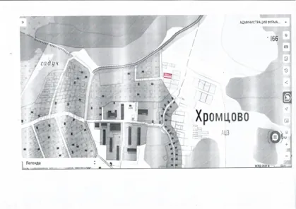 Продажа, земельный участок 964 кв.м, садоводство, п. Хромцовское