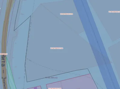 Аренда, земельный участок 41 470 кв.м, Строительная промышленность, Забайкальский р-н, КН 75:06:090102:204