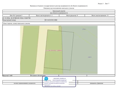 Продажа, земельный участок 2 000 кв.м, ИЖС, г. Большой Камень, КН 25:36:010102:2080