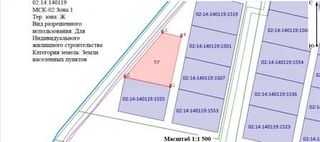 Продажа, земельный участок 1 500 кв.м, ИЖС, п. Языковский сельсовет