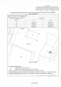 Аренда, земельный участок 1 500 кв.м, ЛПХ, п. Гусевский сельсовет