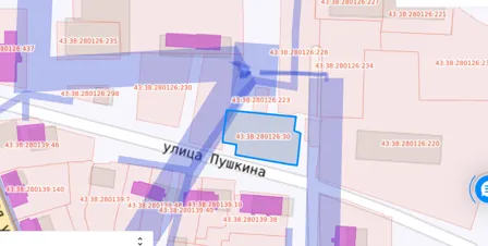 Аренда, земельный участок 1 124 кв.м, склады, п. Юрьянское, КН 43:38:280126:30