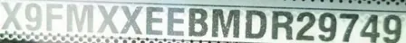 Продажа, Высвобождаемое движимое военное имущество (автомобиль), VIN X9FMXXEEBMDR29749
