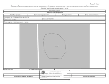 Аренда, земельный участок 12 712 кв.м, с/х, КН 23:19:0105000:3096