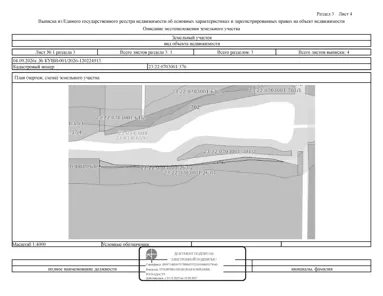 Аренда, земельный участок 2 900 кв.м, с/х, КН 23:22:0703001:376