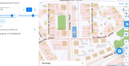 Продажа, земельный участок 565 кв.м, ИЖС, п. Пучежское, КН 37:14:010308:341