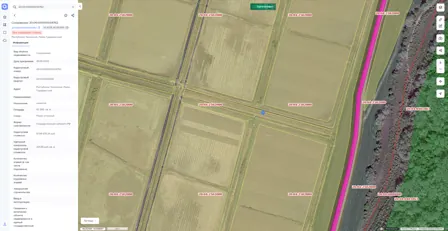 Аренда, земельный участок 41 505 кв.м, п. Брагунское, КН 20:04:0000000:64762