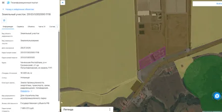 Аренда, земельный участок 18 400 кв.м, Предпринимательство, п. Петропавловское, КН 20:03:5302000:1118