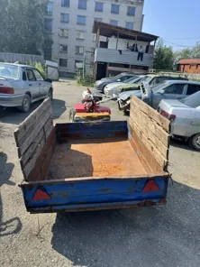 Продажа, БЕНЗИНОВЫЙ МОТОКУЛЬТИВАТОР "BRAIT BR35 GDD" СЕРИЙНЫЙ НОМЕР 20210929070 С ГРУЗОВЫМ ПРИЦЕПОМ…