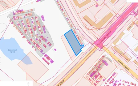 Аренда, земельный участок 4 443 кв.м, Ремонт автомобилей, г. Орёл, КН 57:25:0040202:960