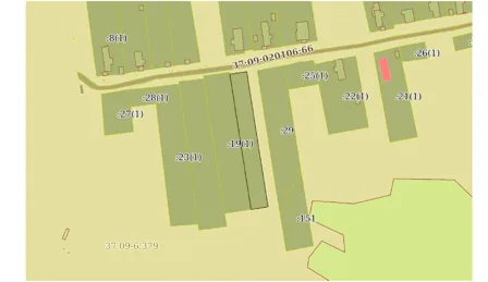 Продажа, земельный участок 1 568 кв.м, ЛПХ, д. Деревеньки, КН 37:09:020106:197