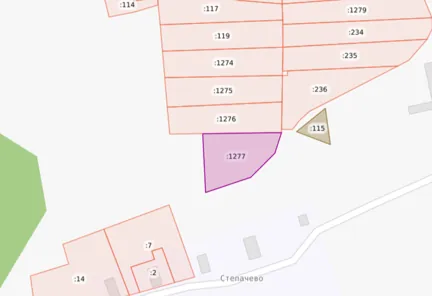 Продажа, земельный участок 3 000 кв.м, огородничество, д. Степачево, КН 35:05:0000000:1277