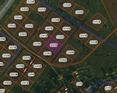 Продажа, земельный участок 1 200 кв.м, ИЖС, с. Кубенский, КН 35:25:0504003:1177