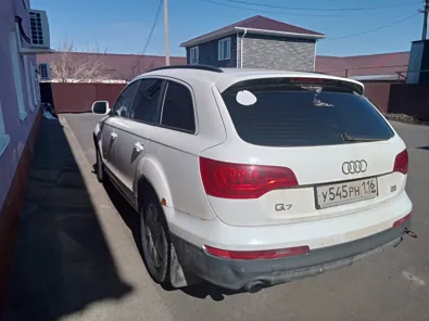Продажа, Автомашина AUDI Q7 категория-B, 2010 года выпуска, двигатель № ВНК 131287, кузов WAUZZZ4LXAD029440, цвет белый…