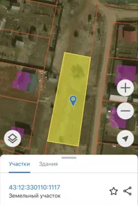 Продажа, земельный участок 1 264 кв.м, ИЖС, п. Пасеговское, КН 43:12:330110:1117
