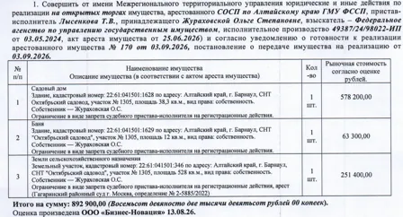 Продажа, нежилое здание 38,3 кв.м, г. Барнаул, КН 22:61:041501:1628
