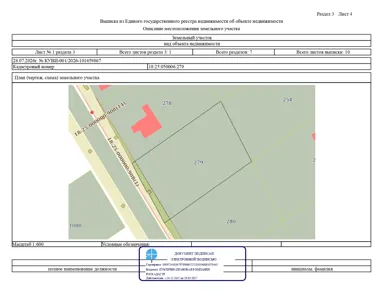 Аренда, земельный участок 1 429 кв.м, ИЖС, п. Яр, КН 18:25:050006:279