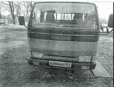 Продажа, АМТС Грузовой бортовой Ниссан Атлас, г.в. 1993, г/н К986ВУ125, №шасси (рамы) P4F23007420, №двиг. 307144…