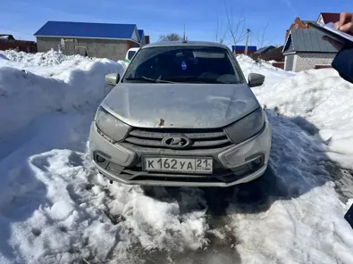 Продажа, АМТС марки Лада Гранта, 2021 г.в., г/н К162УА21, VIN ХТА219070М0772382, цвет серый