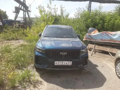 Продажа, АМТС GEELY MONJARO, 2023 г.в., г/н М313УА21, VIN LB37852D1PS161918, зеленого цвета