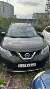 Продажа, АМТС NISSAN X-Trail, г/н М949КР21, VIN Z8NTANT32ES038207, оливкового цвета, 2016 г.в