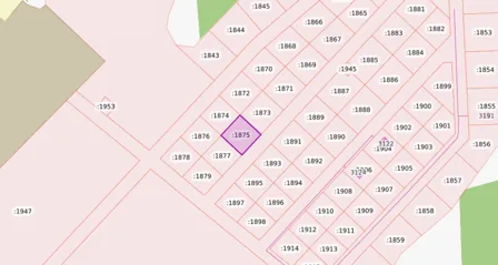 Аренда, земельный участок 968 кв.м, ИЖС, п. Ленинское, КН 43:30:380834:1875