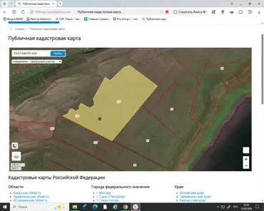 Аренда, земельный участок 580 000 кв.м, с/х, п. Знаменский сельсовет, КН 19:07:040701:225