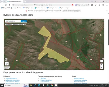 Аренда, земельный участок 310 000 кв.м, с/х, п. Знаменский сельсовет, КН 19:07:040503:145