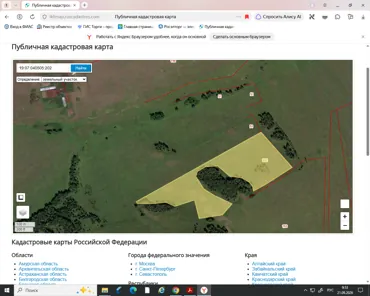 Аренда, земельный участок 100 000 кв.м, с/х, п. Знаменский сельсовет, КН 19:07:040505:202