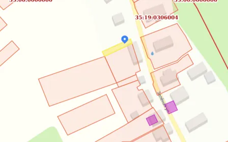 Продажа, земельный участок 144 кв.м, ЛПХ, д. Красино, КН 35:19:0306004:352