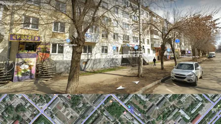Продажа, квартира 58,2 кв.м, г. Отрадный, КН 63:06:0302007:1181