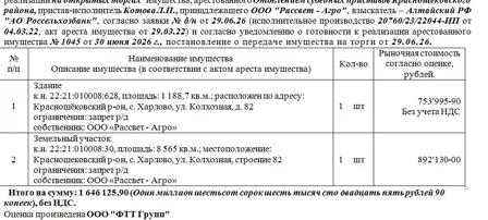 Продажа, земельный участок 1 188,7 кв.м, с. Харлово, КН 22:21:010008:628