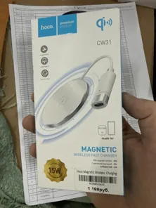Беспроводное зарядное устройство Hoco magnetic wireless CW 31 50 Штука (шт)